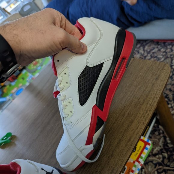 Jordan 5 Low Fire Red - Picture 5 of 11